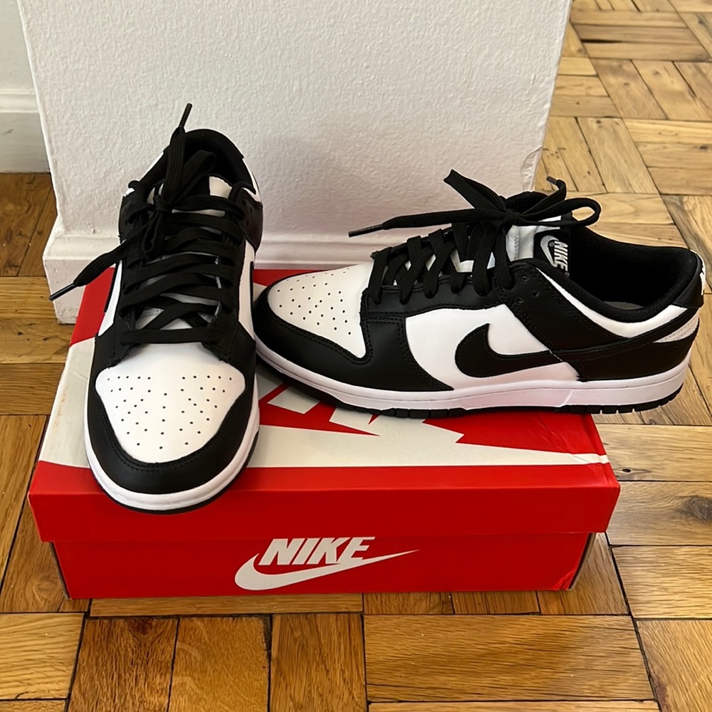 Nike Low Dunk Black/White US mens size 8, womens size 9.5. Brand new!